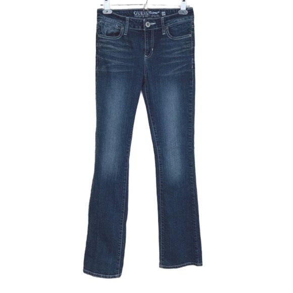 Guess | Jeans | Mid Rise Boot Cut Detraction Wash | 27 R - Picture 1 of 11